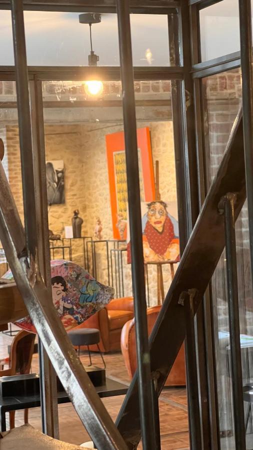 L'Artelier Dans Ma Cour Bed & Breakfast Hermonville Bagian luar foto